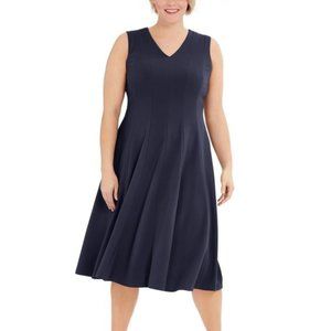 Calvin Klein Fit & Flare Midi Dress